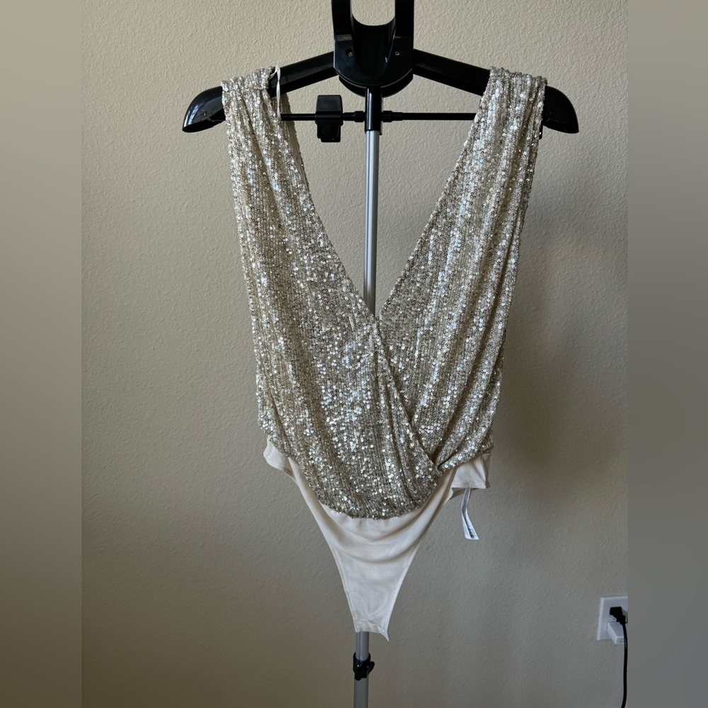 Zara Sequin Bodysuit - Picture 5 of 8